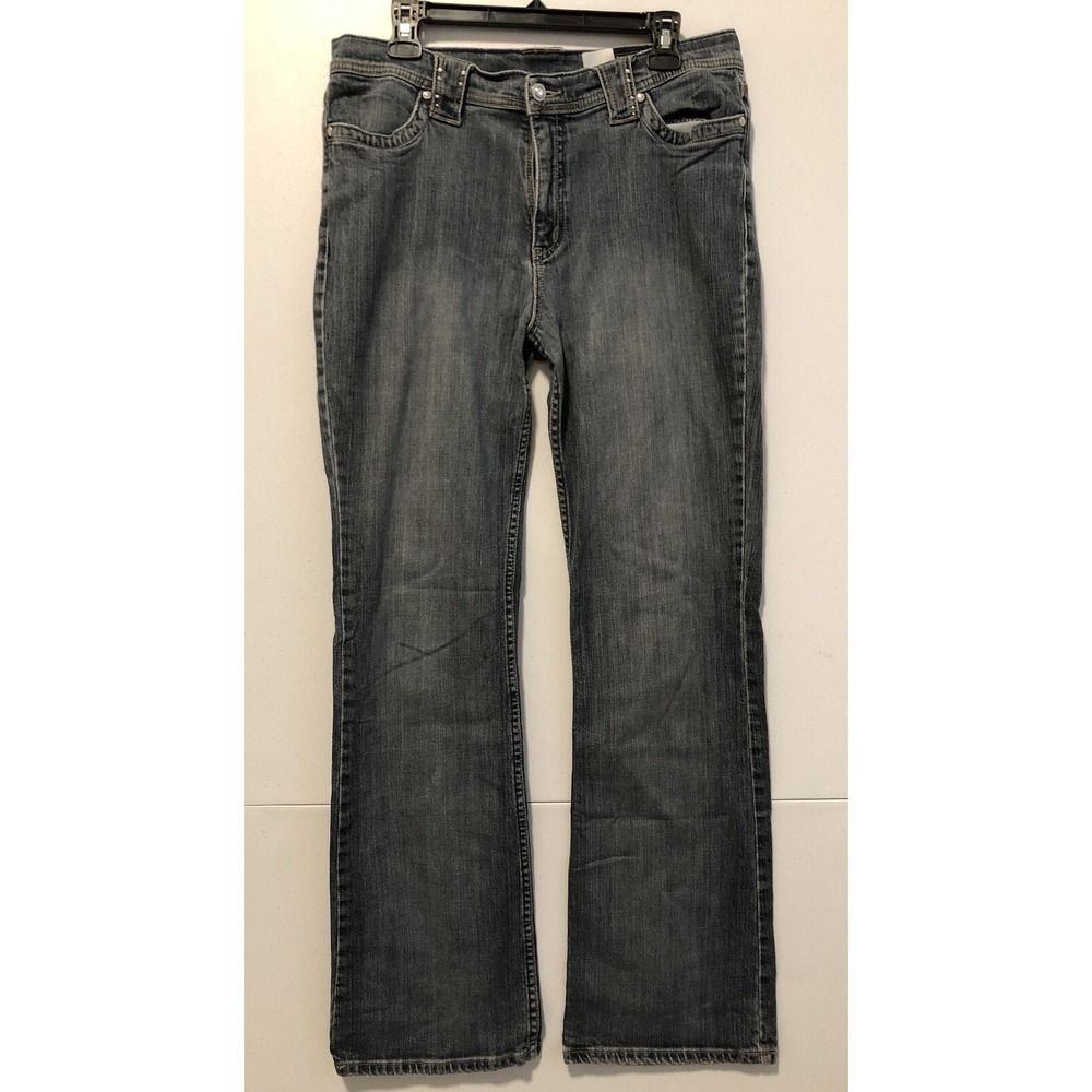 Lawman Bootcut Horseshoe Rhinestones Jeans Women's 32x32 Embellished Cowgirl VTG